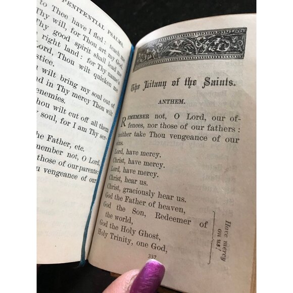 Antique Book The First Communicant's Manual Feb. 7, 1888 Benziger Brother's - Picture 10 of 10